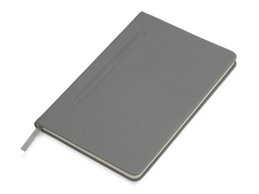 Блокнот А5 Magnet 14,3*21 с магнитным держателем для ручки, зеленое яблоко